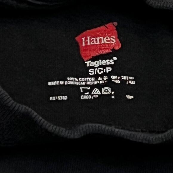 Vintage DC Comics Harley Quinn Graphitti T-Shirt Small Black - Rare 2008 Art Tee - Picture 5 of 6